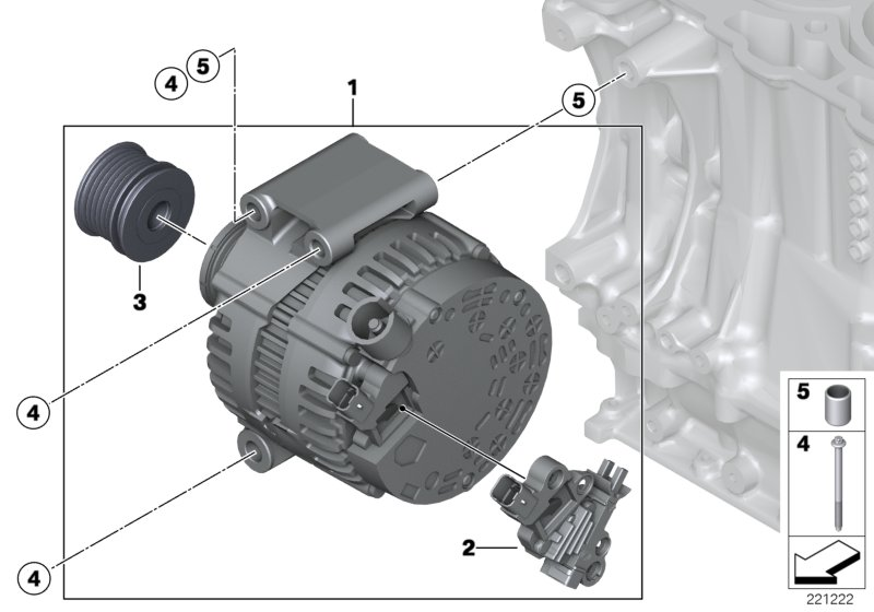 BMW 12317604782 - Laturi inparts.fi