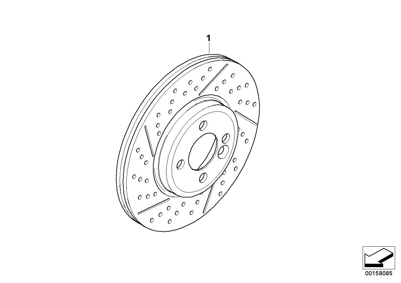 BMW 34 11 6 777 826 - Jarrulevy inparts.fi