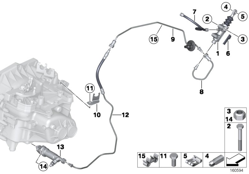 BMW 21 52 6 798 372 - Työsylinteri, kytkin inparts.fi