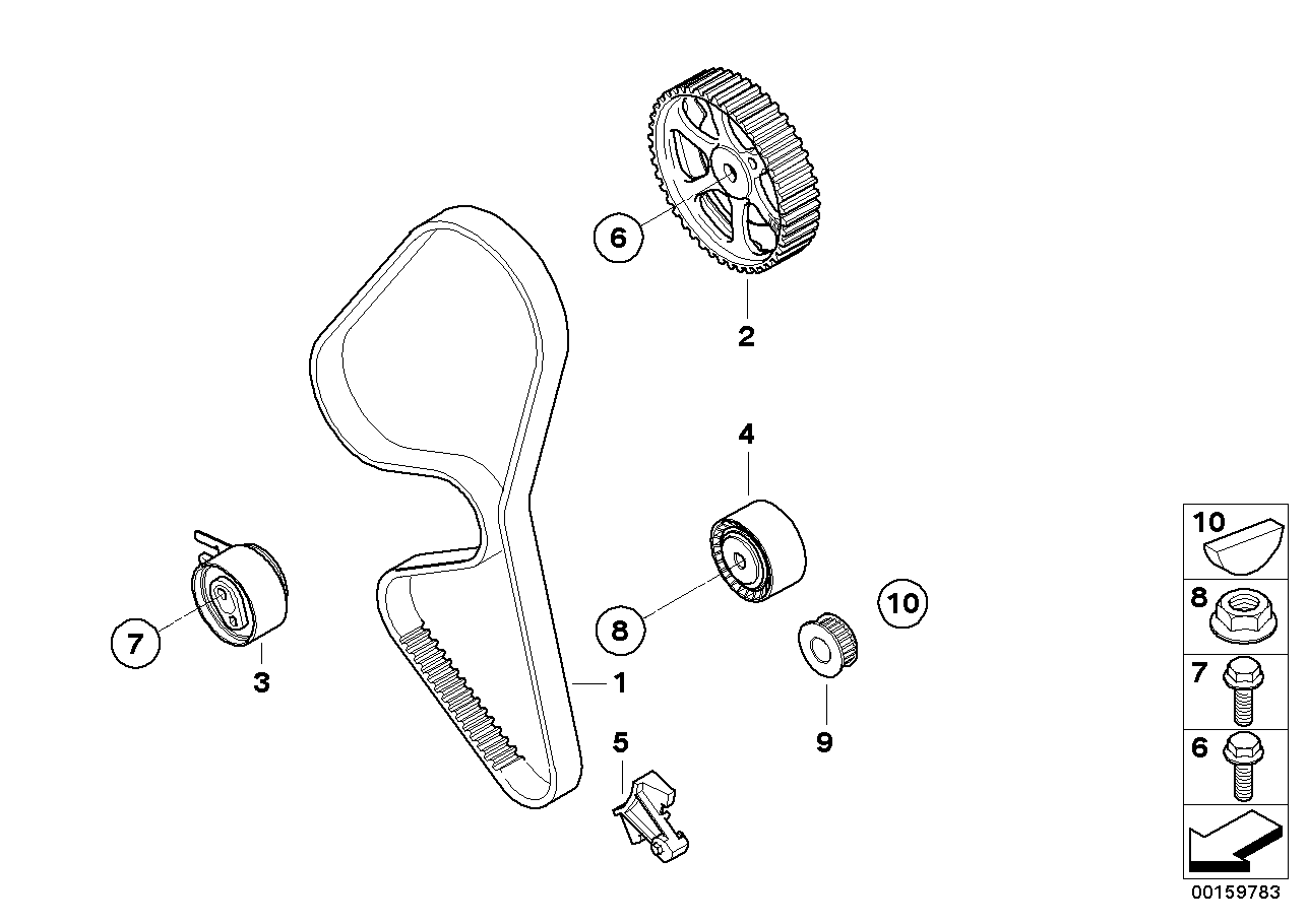 MAZDA 11318509744 - Hammashihnat inparts.fi