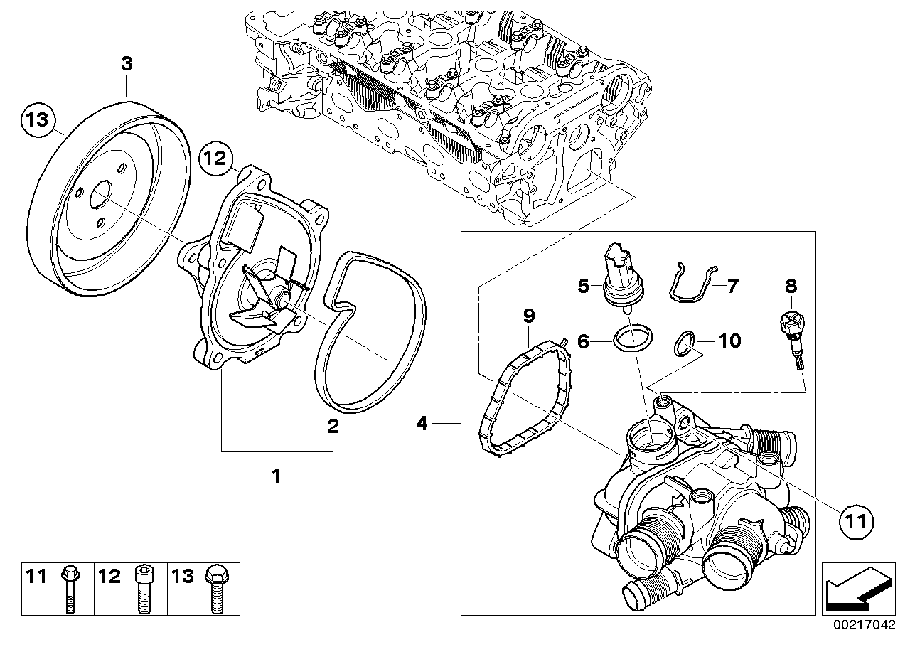 BMW 11538699290 - Termostaatti, jäähdytysneste inparts.fi