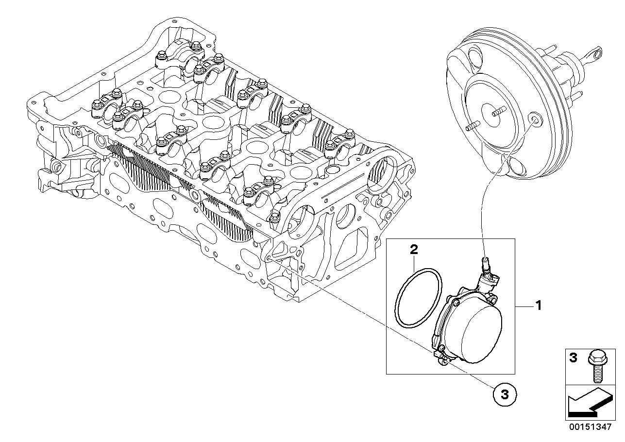 BMW 11 66 7 570 813 - Alipainepumppu, jarrujärjestelmä inparts.fi