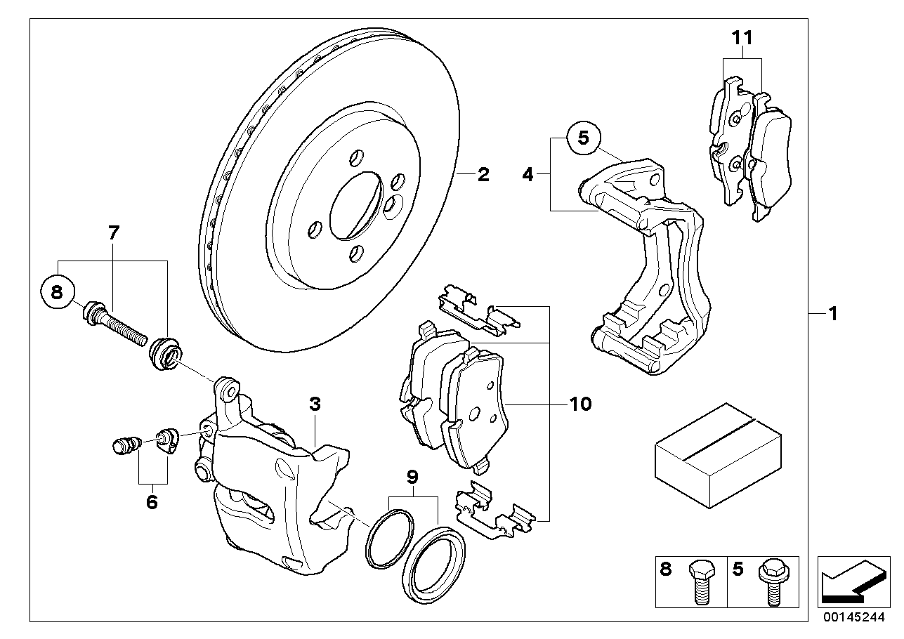 BMW 34216770252 - Jarrupala, levyjarru inparts.fi