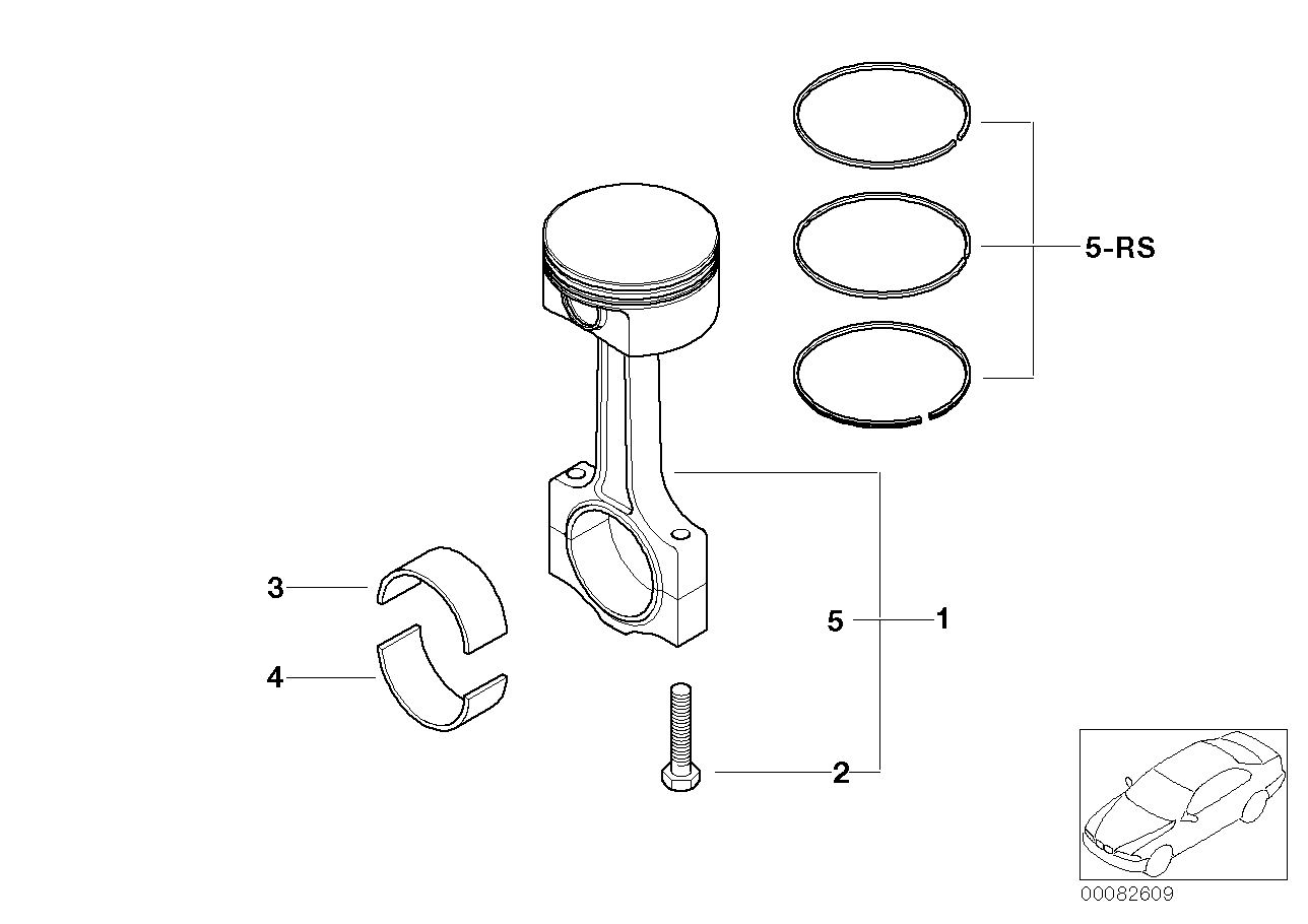 BMW 11 25 7 508 555 - Männänrengassarja inparts.fi