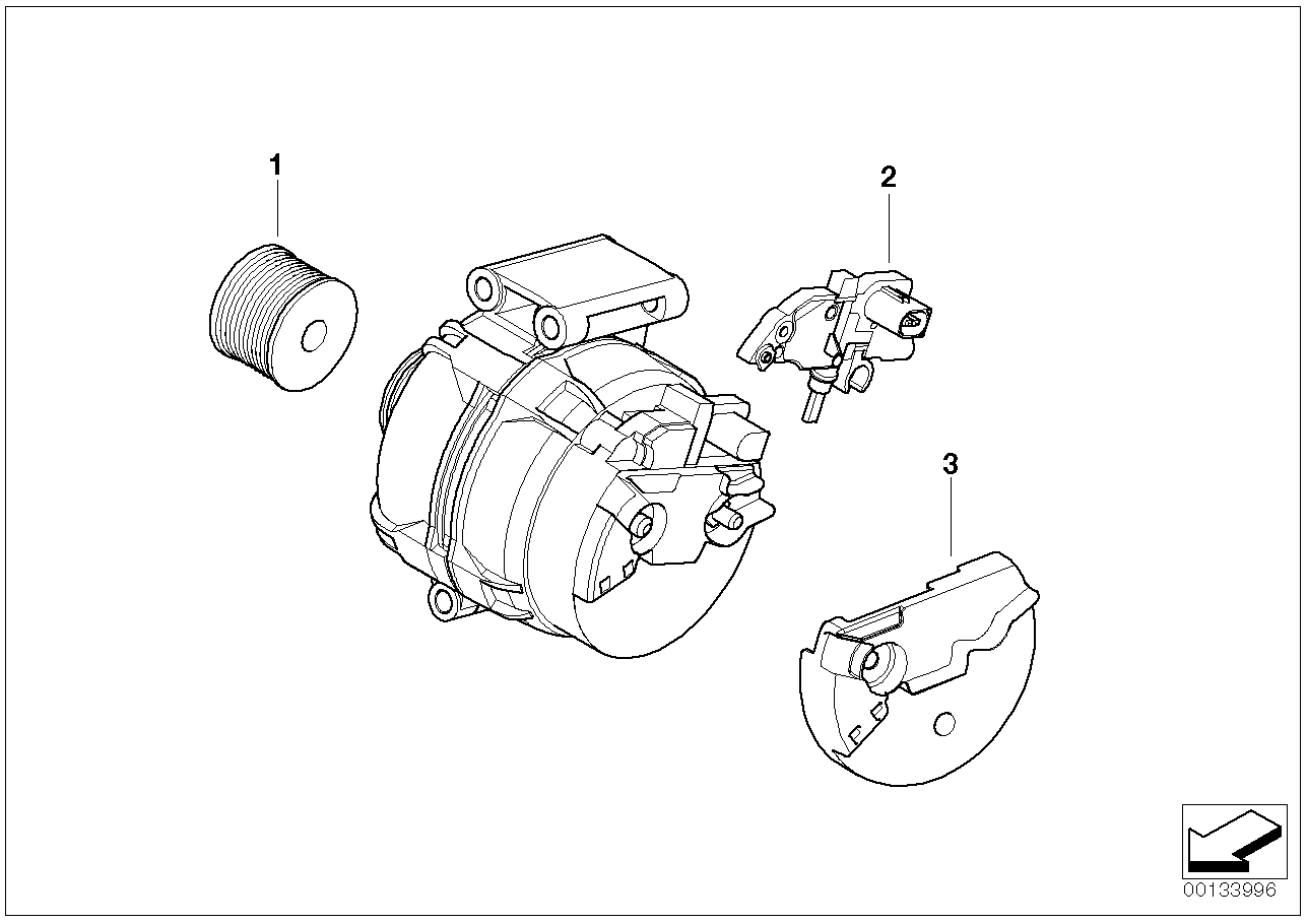 BMW 12 31 7 531 386 - Jänniteensäädin inparts.fi