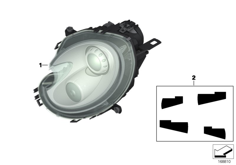 BMW 63 12 7 269 981 - Ajovalo inparts.fi