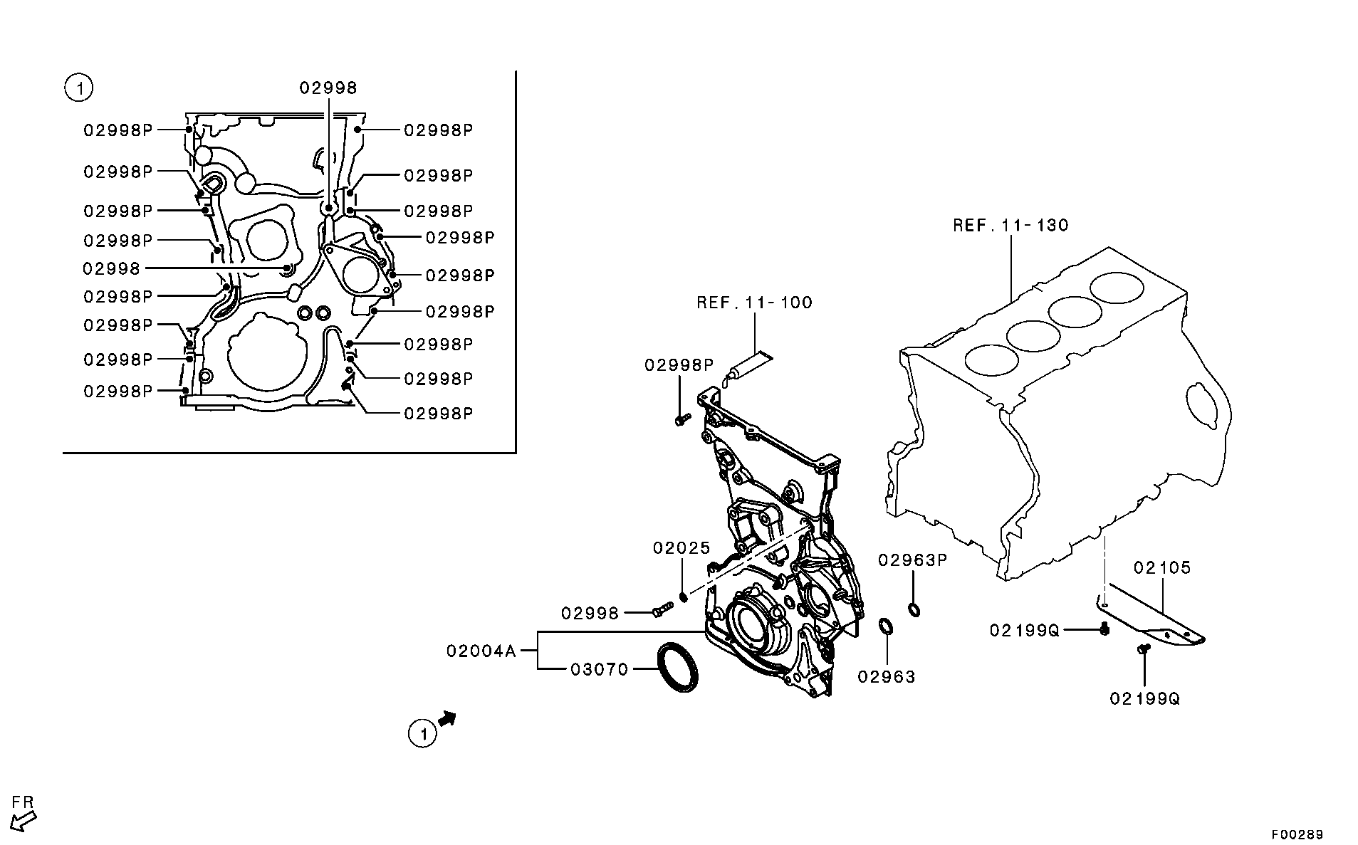 Mitsubishi 1052B382 - Akselitiiviste, kampiakseli inparts.fi