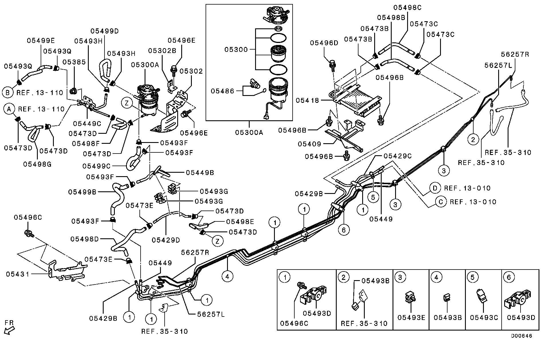 Mitsubishi 1770A337 - Polttoainesuodatin inparts.fi