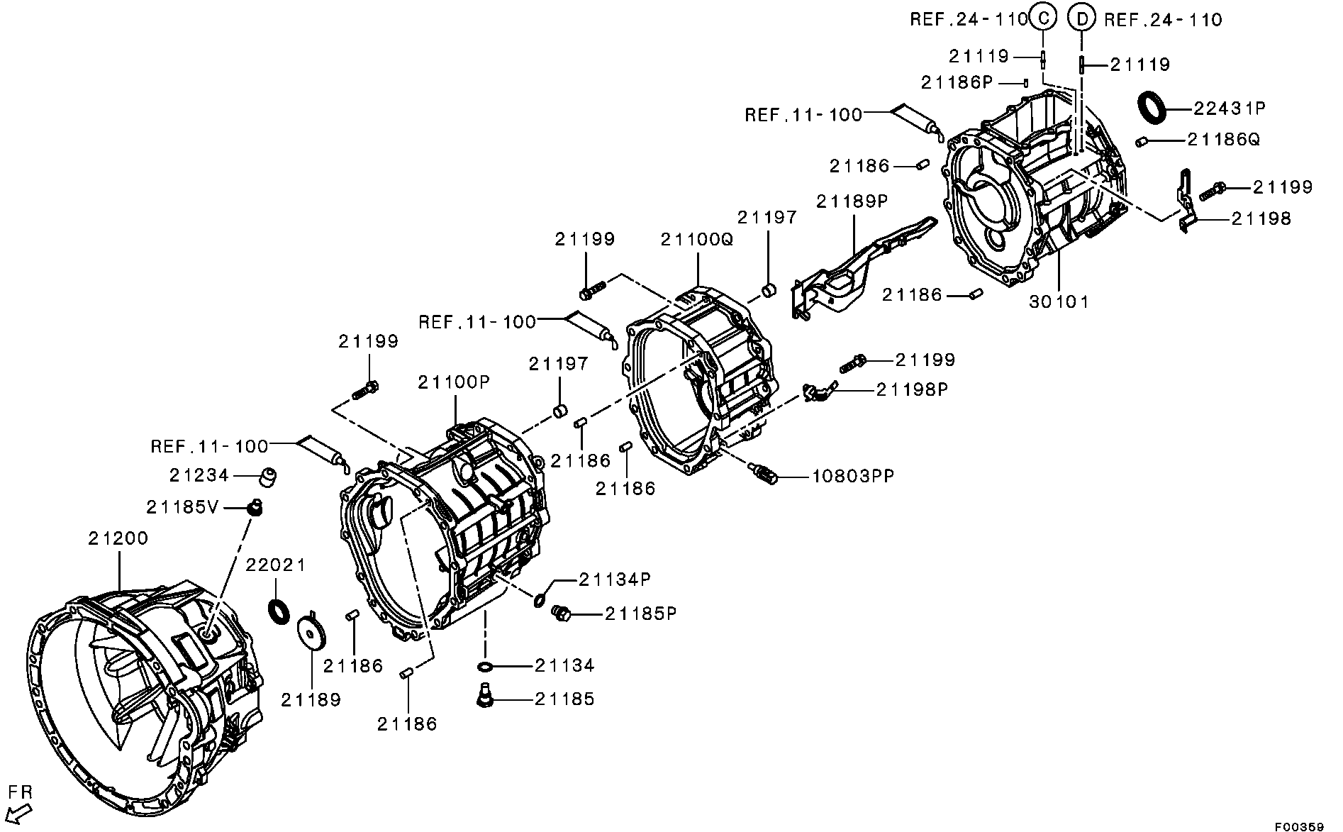 Mitsubishi MB936826 - Akselitiiviste, vaihteisto inparts.fi