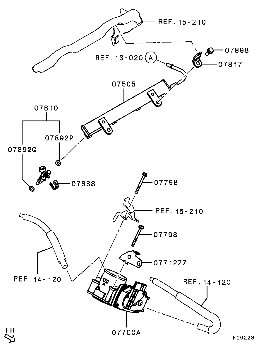 Mitsubishi 1465A308 - Tiivisterengas, ruiskutusventtiili inparts.fi