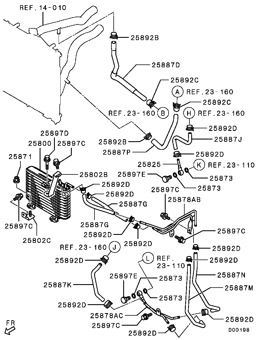 Mitsubishi 2920A294 - Polttimo, huomiovalo inparts.fi