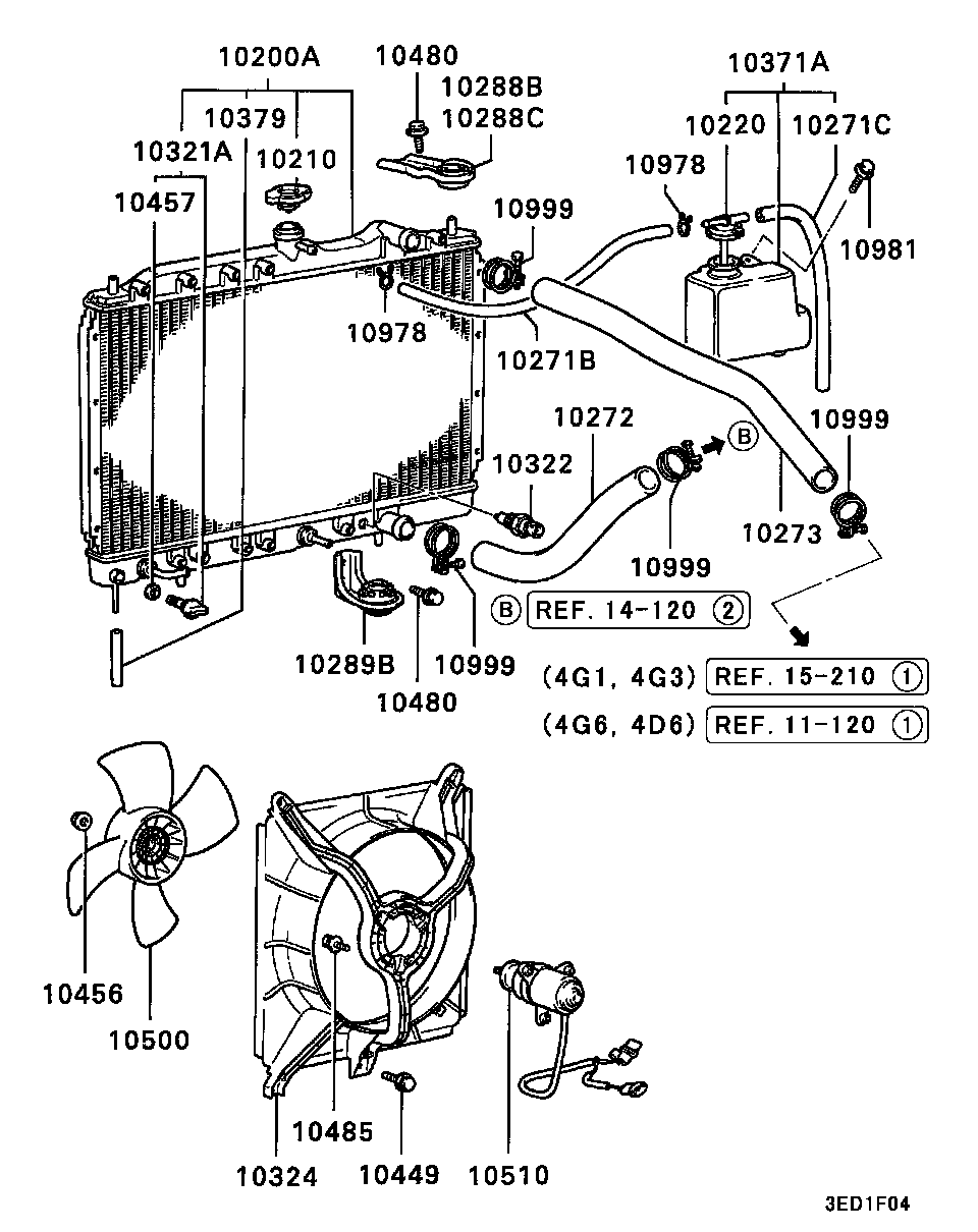 DAEWOO MB356417 - Korkki, jäähdytin inparts.fi