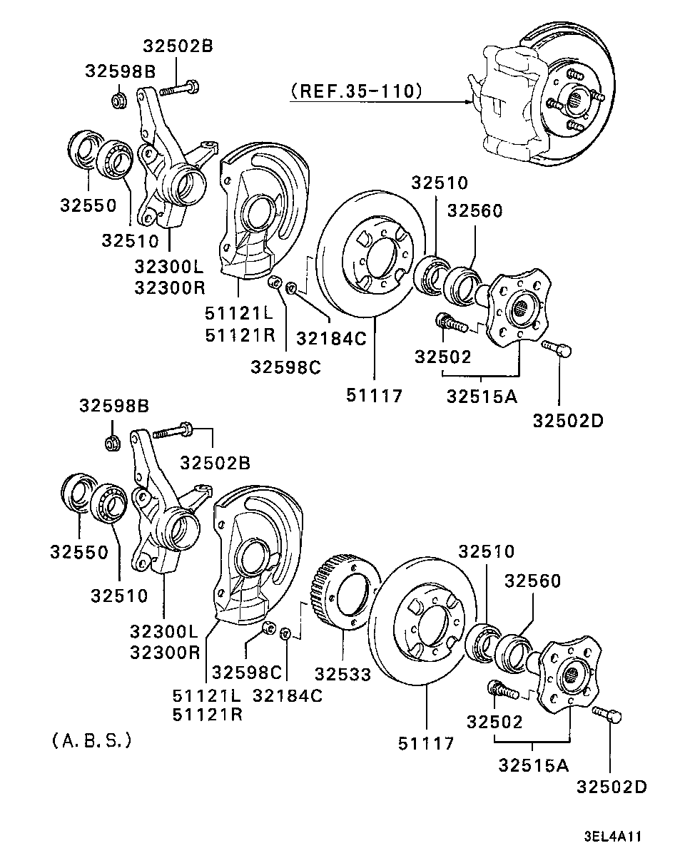 Hyundai MB34 9416 - Pyöränlaakerisarja inparts.fi