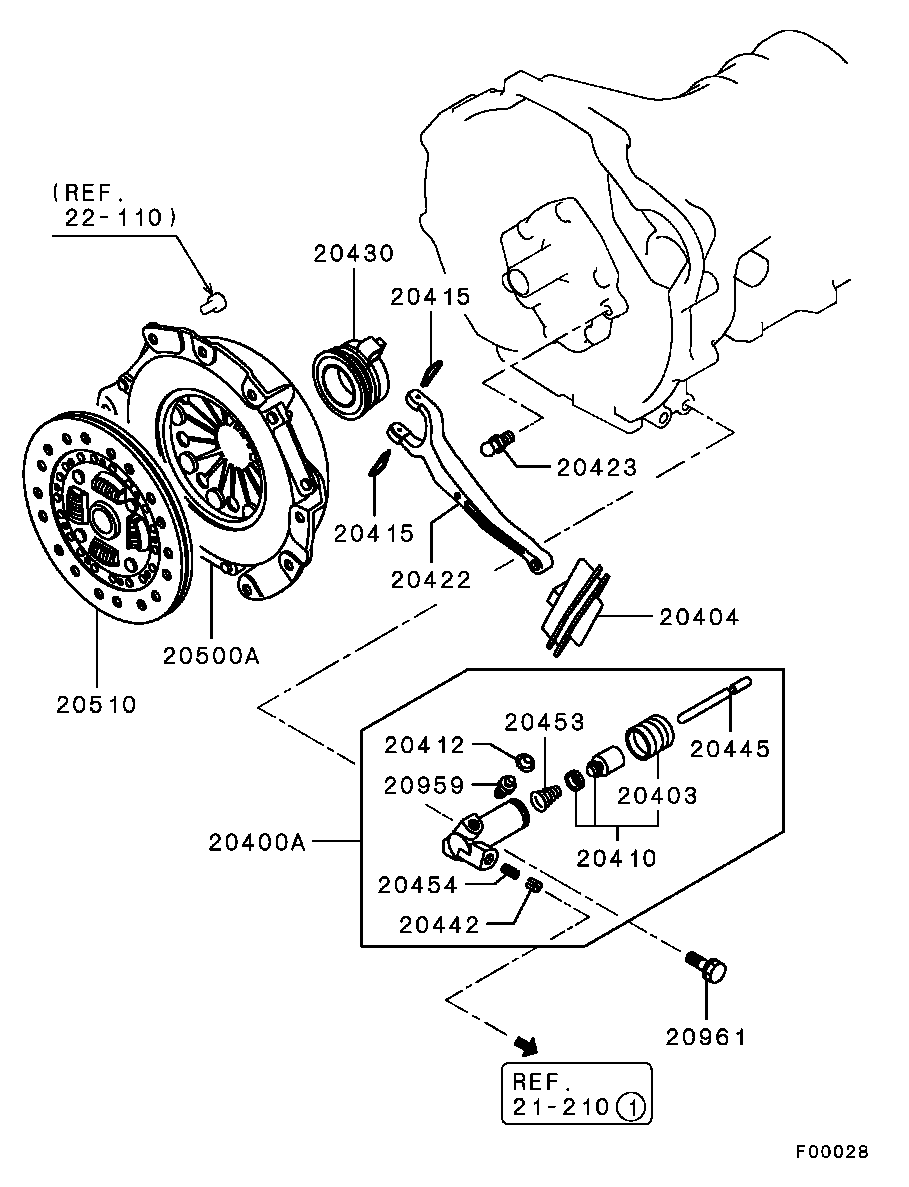 Mitsubishi MD710118 - Kytkinlevy inparts.fi