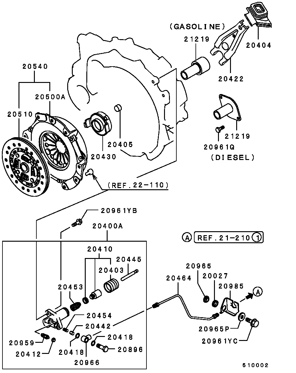 Mitsubishi MB937354 - Kytkinlevy inparts.fi