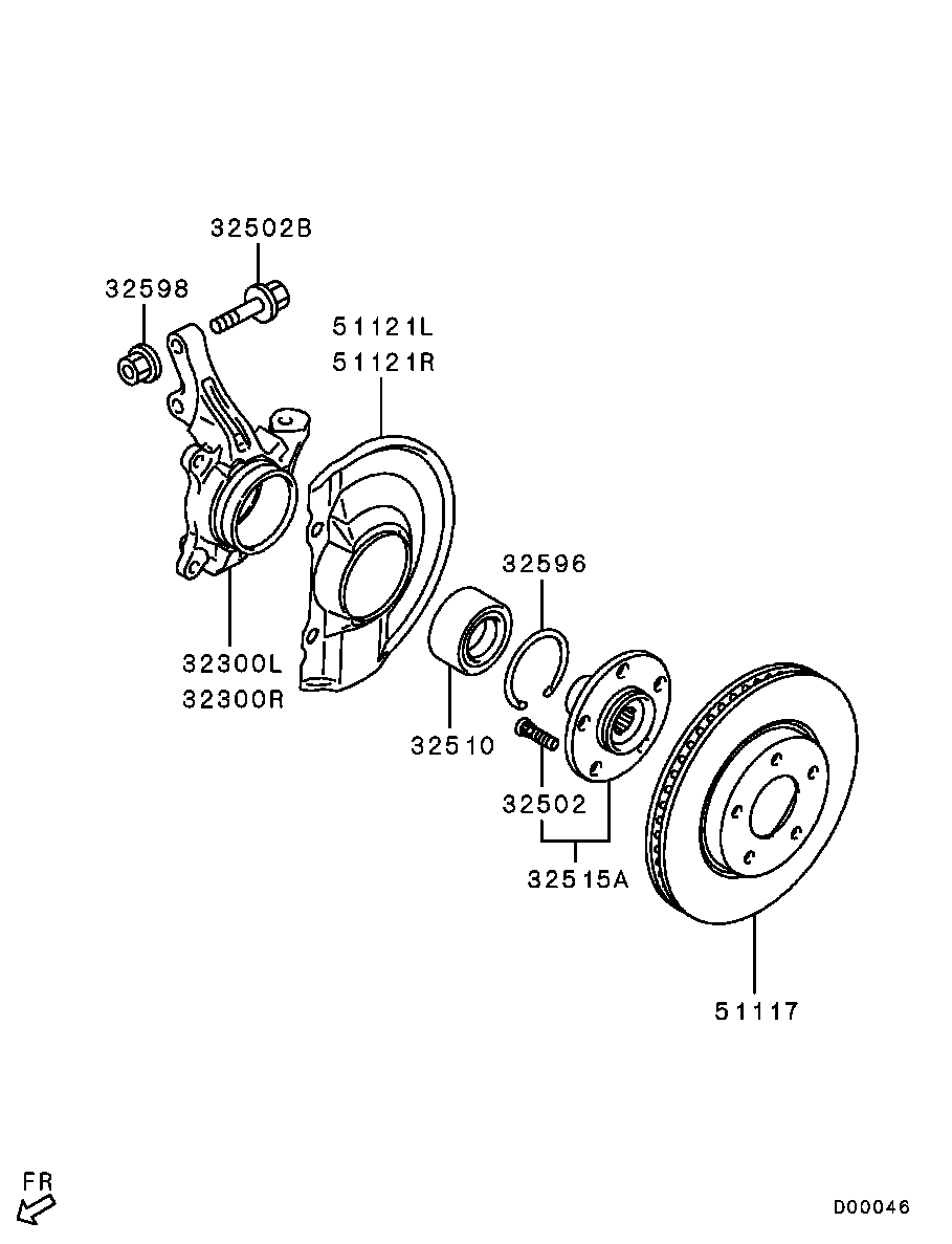 Chrysler MN116330 - Jarrulevy inparts.fi