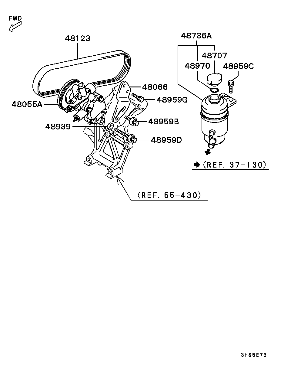 Mitsubishi MD337406 - Moniurahihna inparts.fi