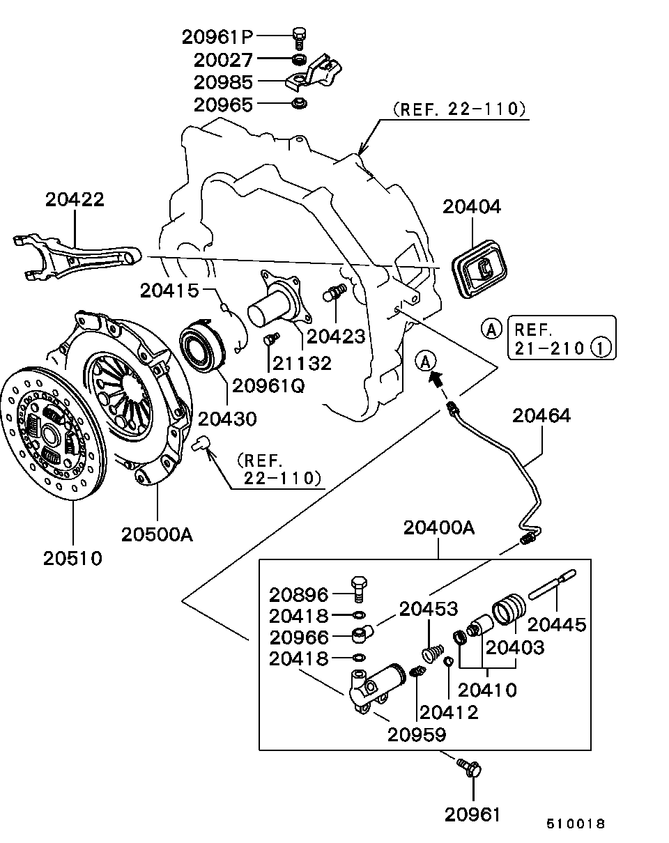 Mitsubishi MD746631 - Kytkimen painelevy inparts.fi