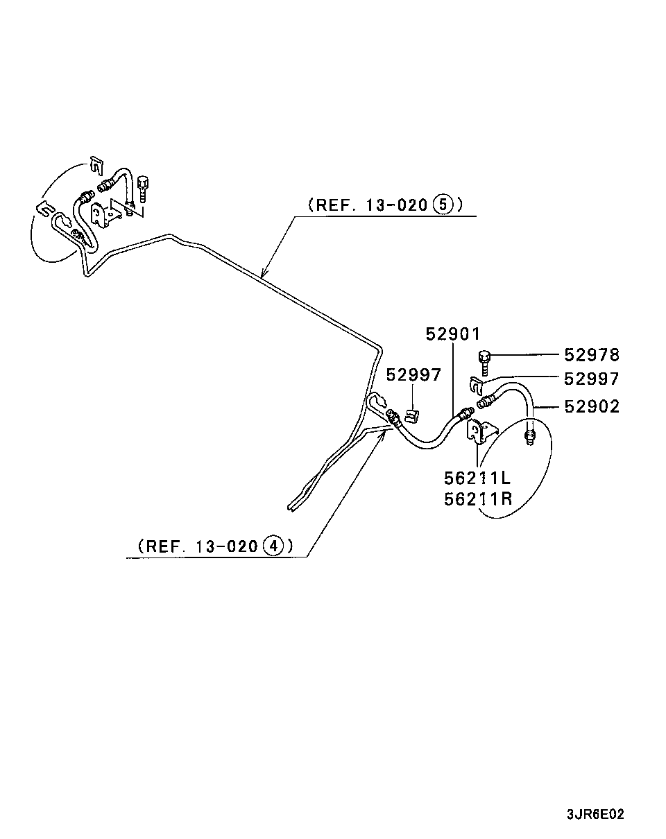 Mitsubishi MB857546 - Jarruletku inparts.fi