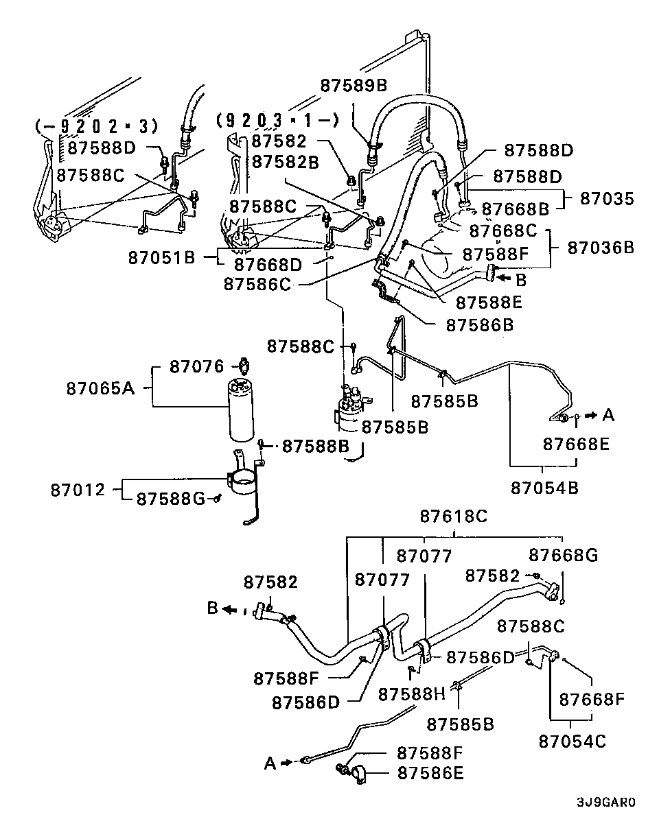 Mitsubishi MB813589 - Kuivain, ilmastointilaite inparts.fi