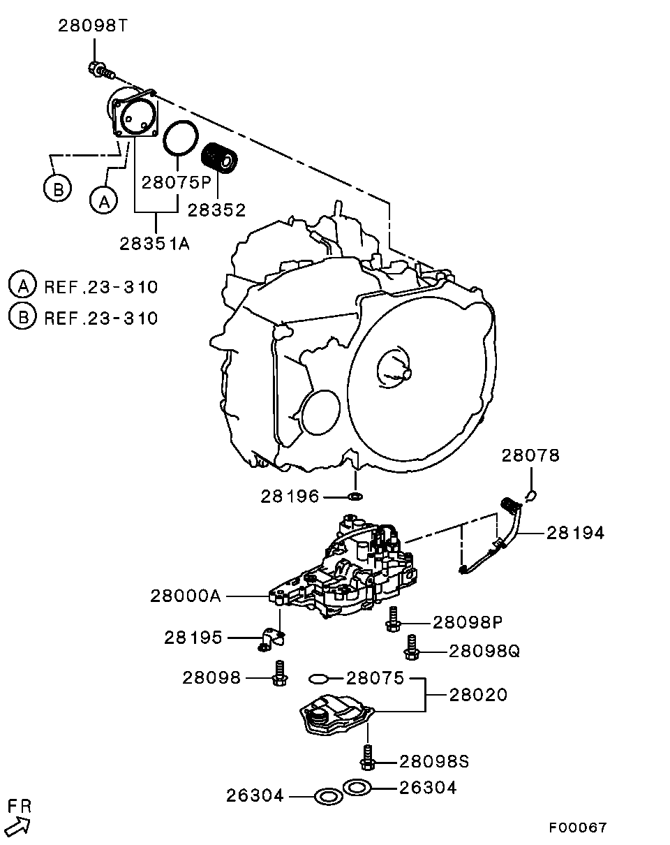 Mitsubishi 2920A098 - Polttimo, huomiovalo inparts.fi