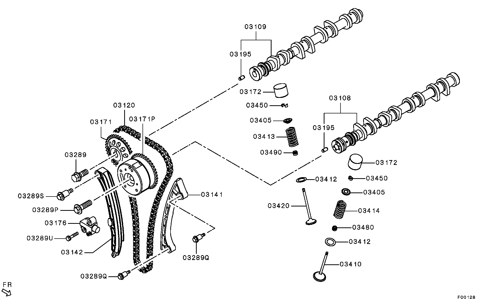 Mitsubishi MD179175 - Tiiviste, venttiilivarsi inparts.fi