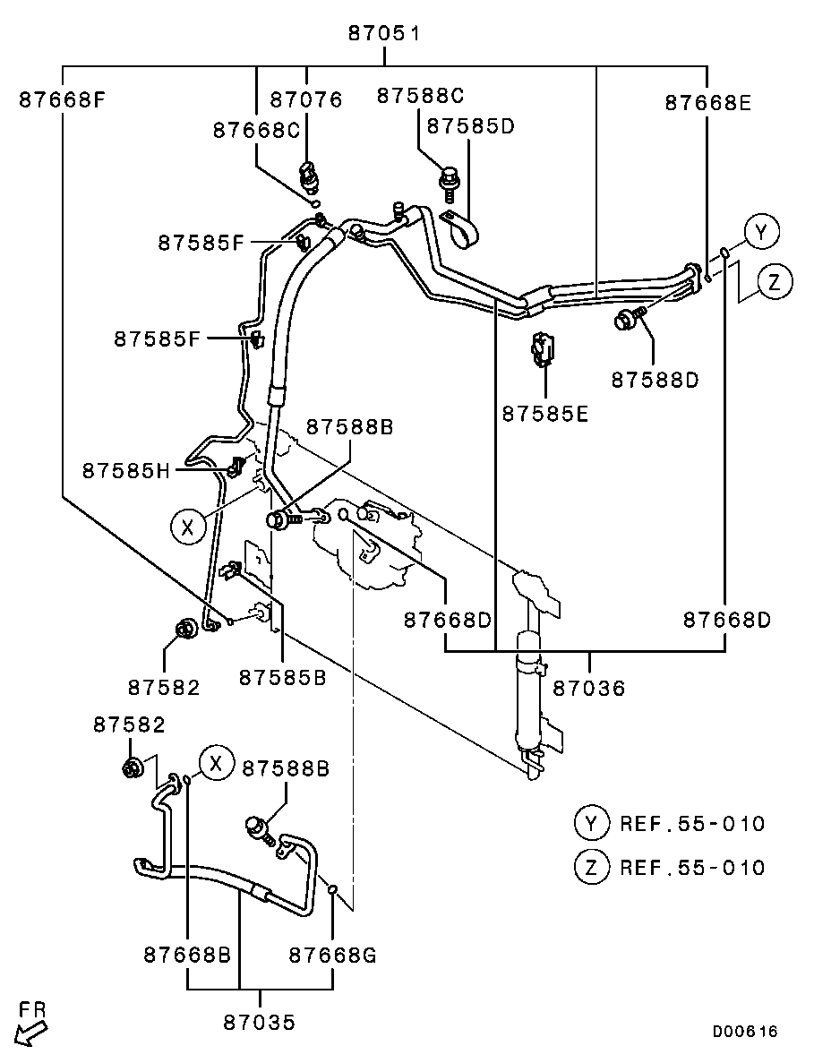 Mitsubishi MB94 6604 - Tiiviste, öljynlaskutulppa inparts.fi