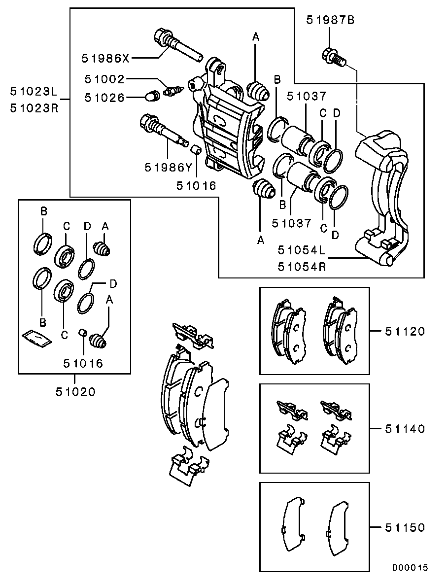 Mitsubishi MN116923 - Jarrupala, levyjarru inparts.fi