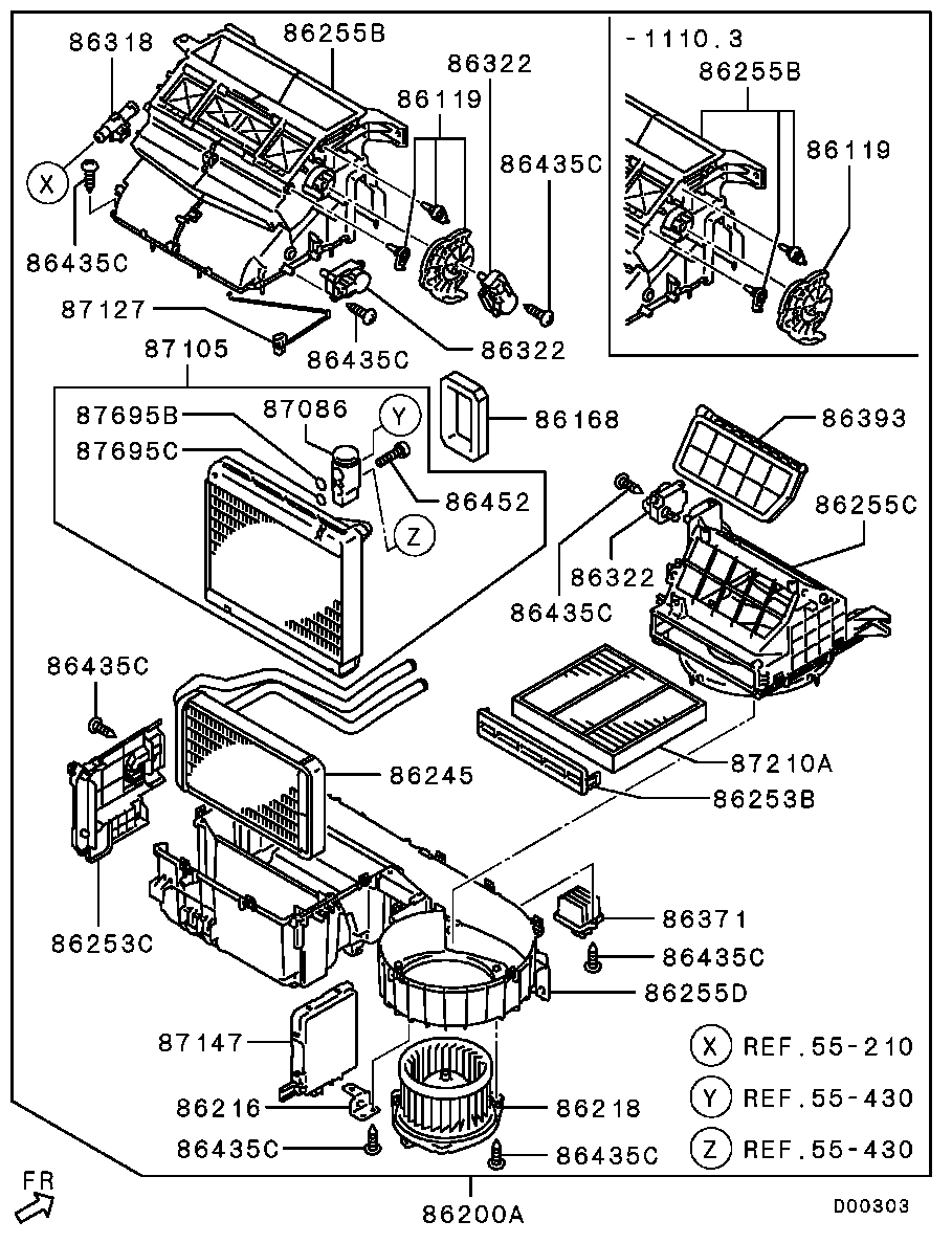 PEUGEOT 78 03 A004 - Suodatin, sisäilma inparts.fi