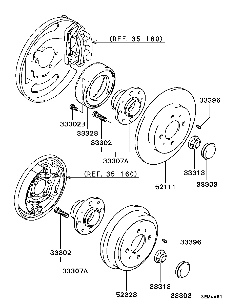 Mitsubishi MB84 4919 - Pyöränlaakerisarja inparts.fi