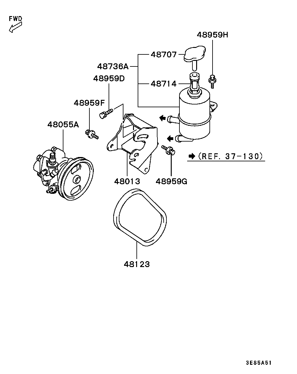 Subaru MD314778 - Moniurahihna inparts.fi