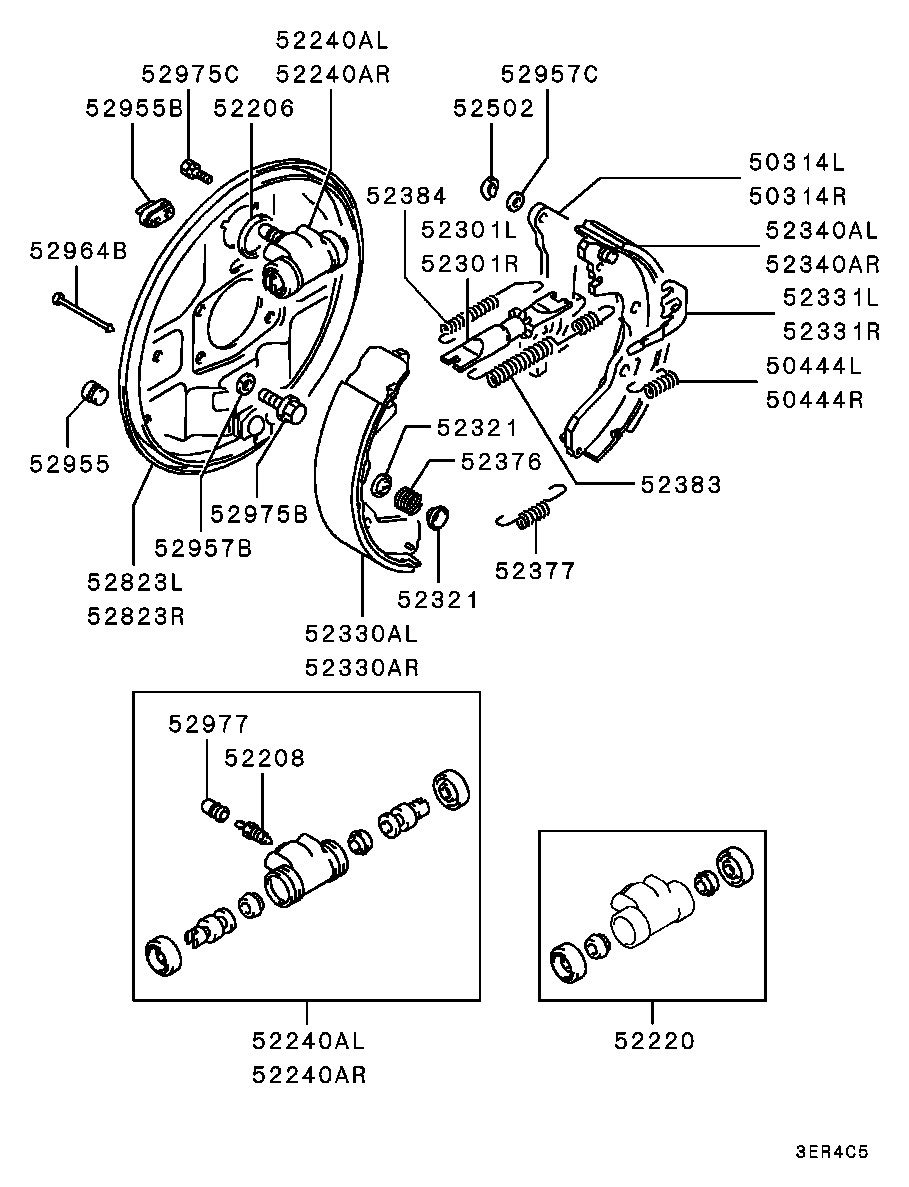 Chrysler MB 858684 - Jarrukenkäsarja inparts.fi