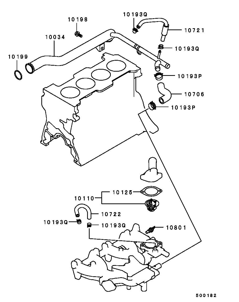 KIA MD99 7604 - Termostaatti, jäähdytysneste inparts.fi