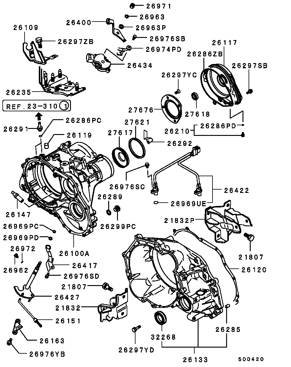 Mitsubishi MF660032 - Tiiviste inparts.fi