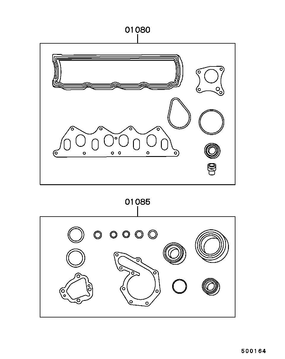 Mitsubishi M853178 - Tiivistesarja, kampikammio inparts.fi