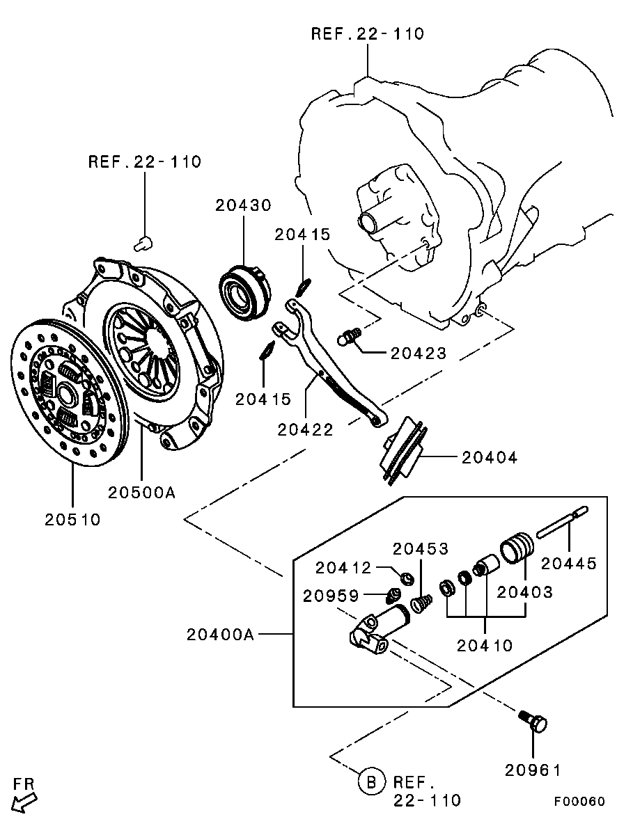 Mitsubishi MN171419 - Irroituslaakeri inparts.fi