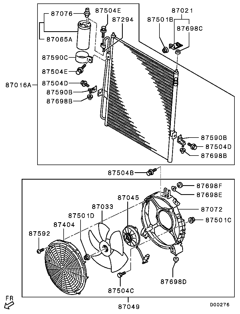 Mitsubishi 7812A095 - Kuivain, ilmastointilaite inparts.fi