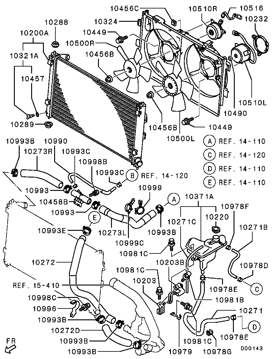 PEUGEOT 1350A050 - Jäähdytin,moottorin jäähdytys inparts.fi