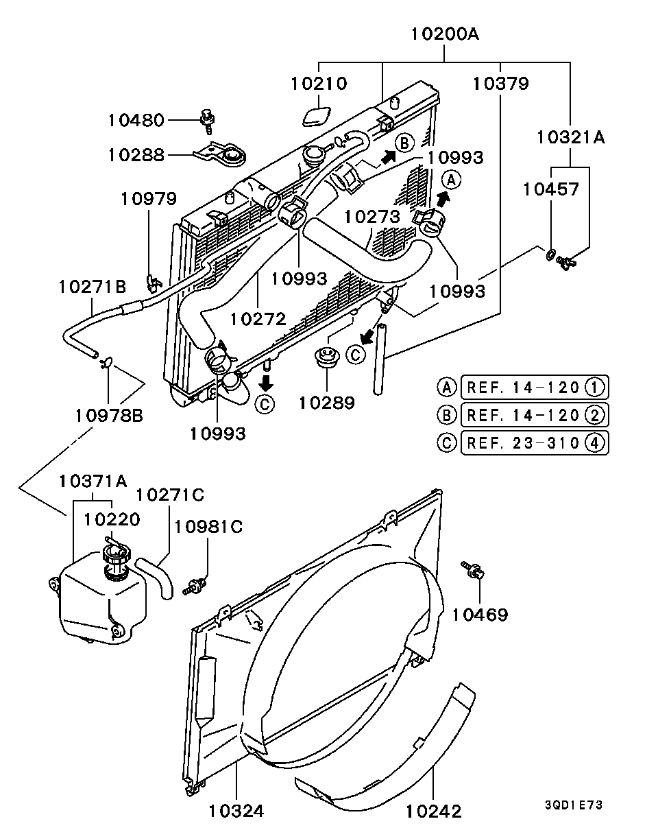 Honda MR597126 - Korkki, jäähdytin inparts.fi