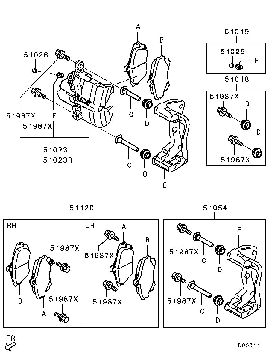 Mitsubishi 4605A177 - Jarrusatula inparts.fi