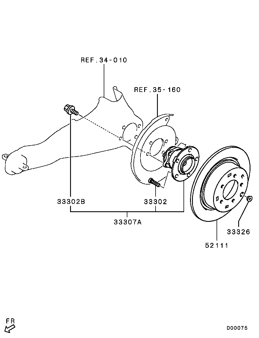 Chrysler 4615A121 - Jarrulevy inparts.fi