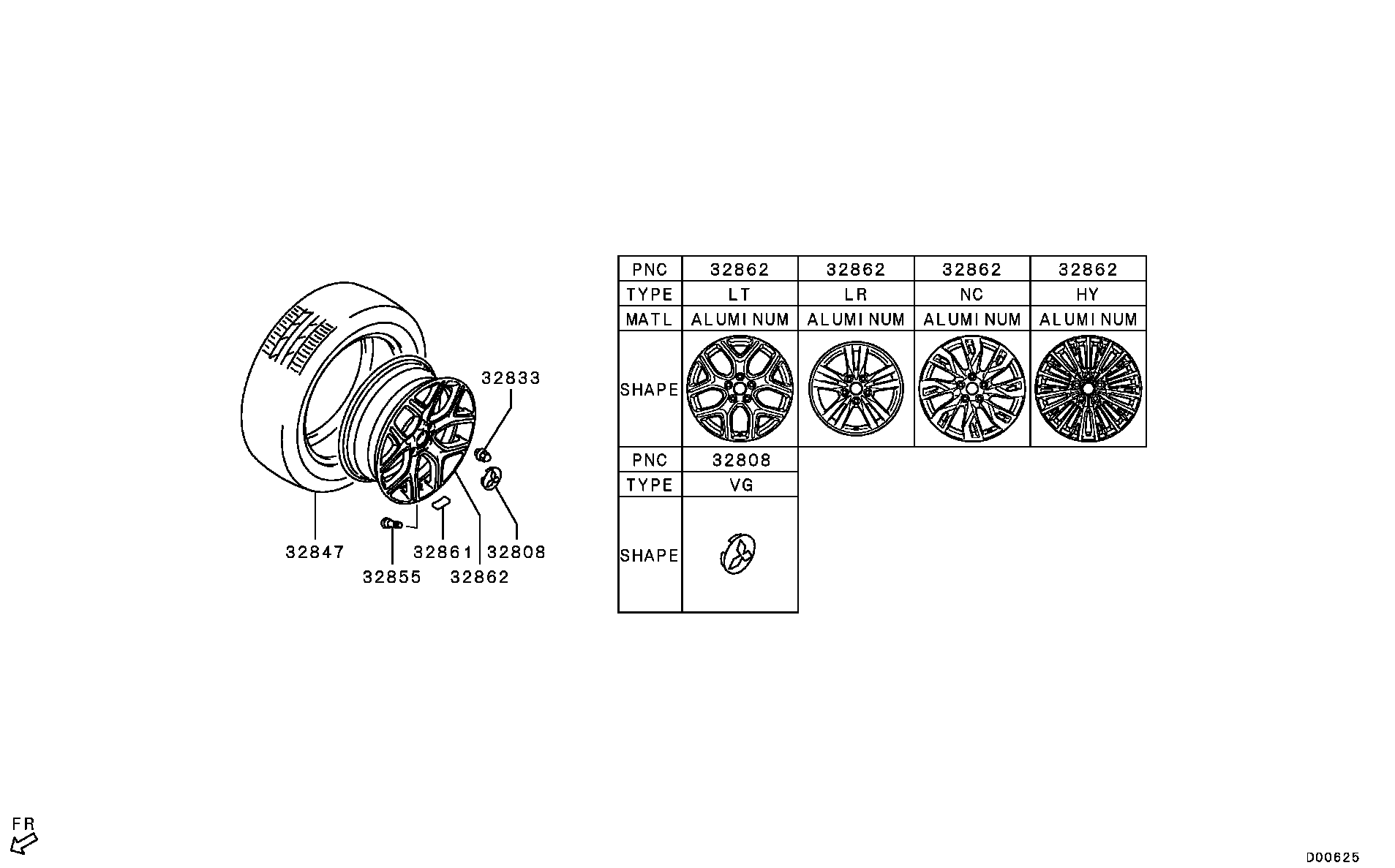 CITROËN 4250C477 - Pyöräanturi, rengaspaine inparts.fi