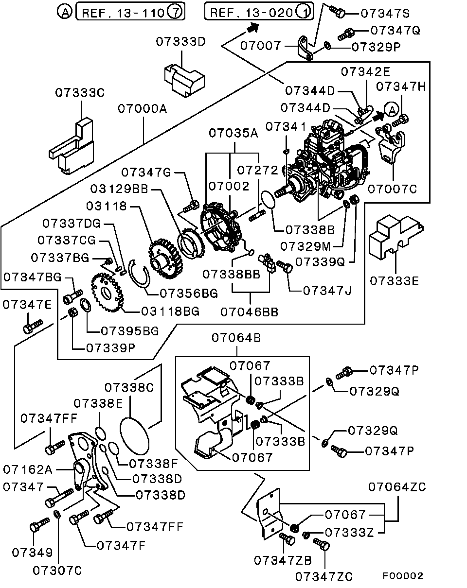 Mitsubishi ME204369 - Jakoketjusarja inparts.fi