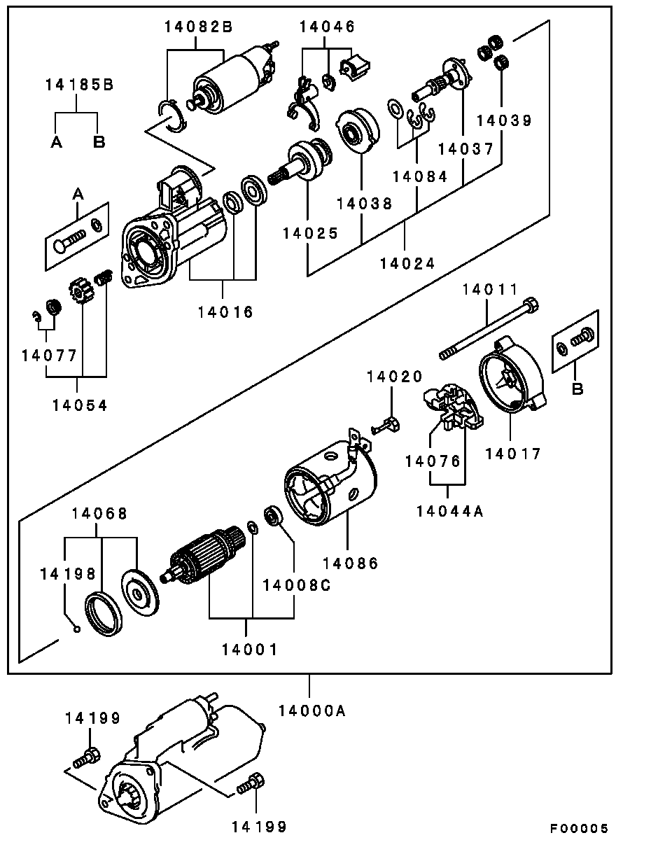 Mitsubishi ME701467 - Hiilipidike inparts.fi