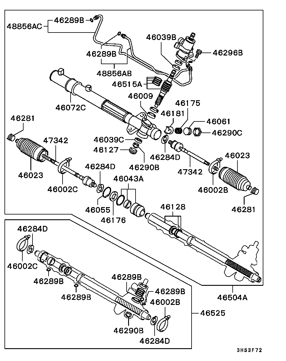 Mitsubishi MS660165 - Pakoputkisto inparts.fi