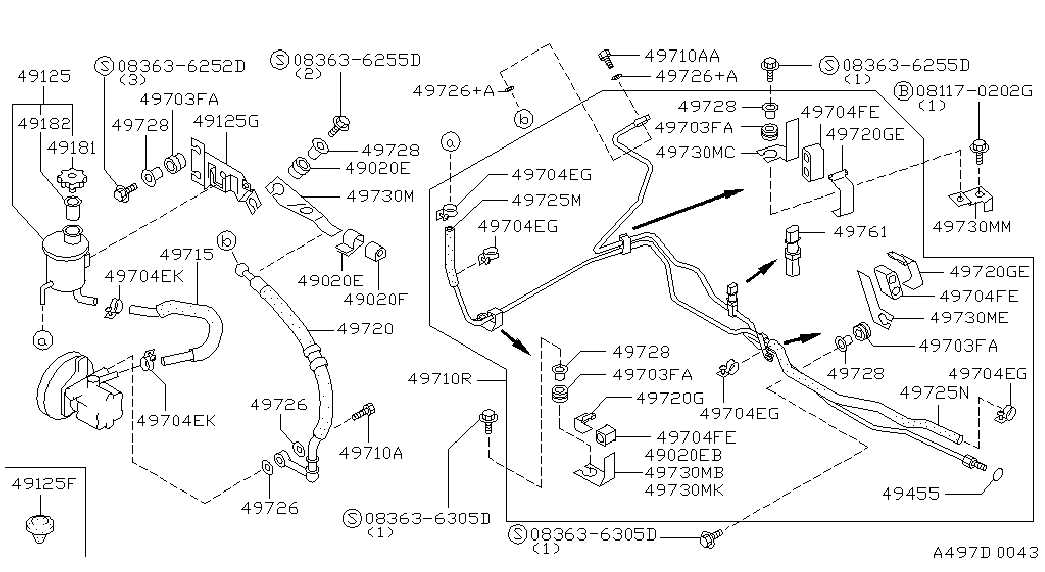 NISSAN 49726Y0100 - Tiivistesarja, öljynjäähdytin inparts.fi