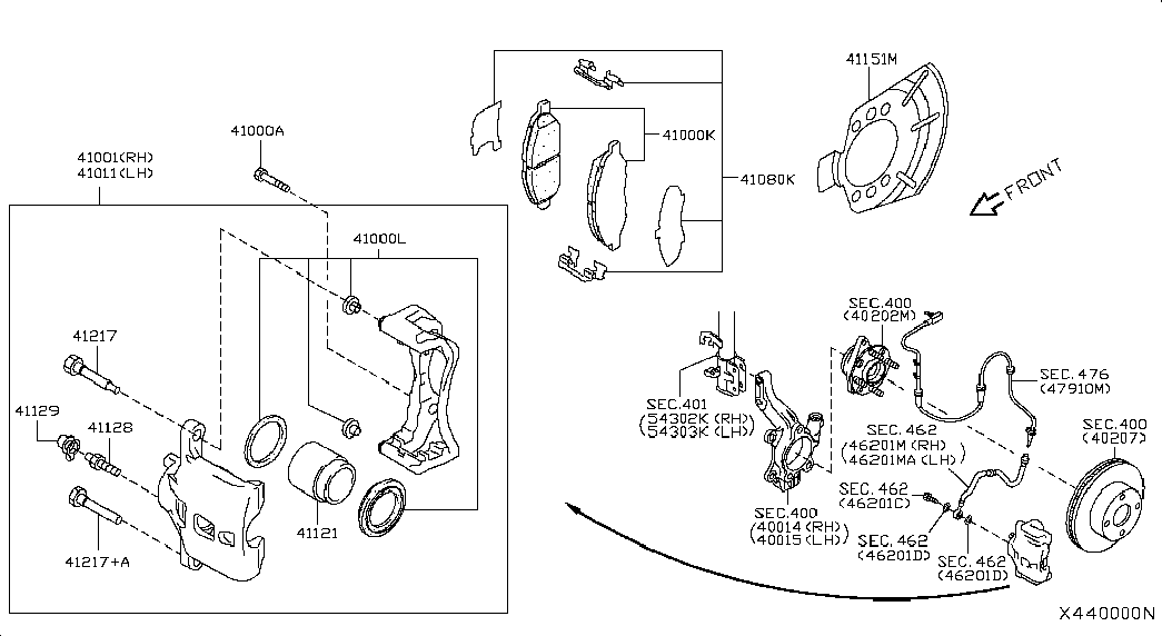 Honda D1060EM10A - Jarrupala, levyjarru inparts.fi