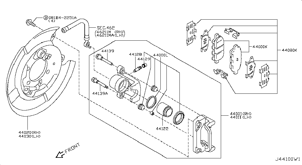 RENAULT 44030CY01A - Jarrukilpi inparts.fi