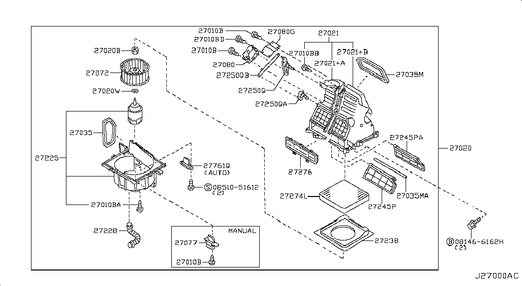 NISSAN 272358H900 - Suodatin, sisäilma inparts.fi