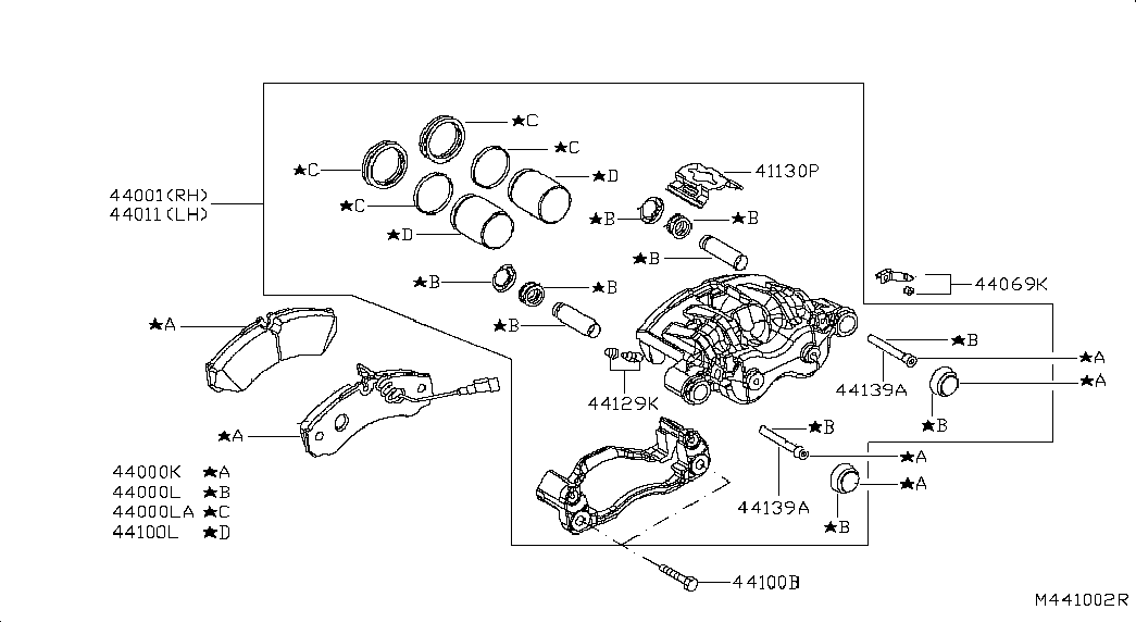 Opel D4060MB40A - Jarrupala, levyjarru inparts.fi